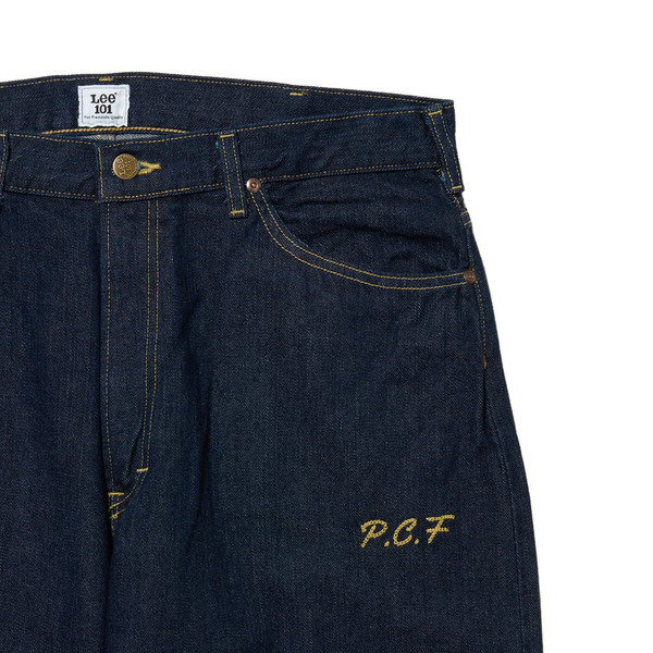 Lee x P.C.F 101 ANNIV.RIDERS 101 WIDE LEG 詳細画像 Indigo 2