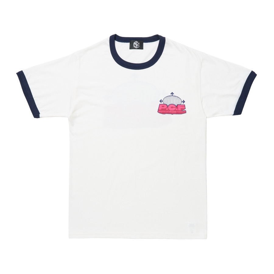 P.C.F アパレル　アパデパ　 FES SS RINGER TEE FES SS RINGER TEE | P.C.F APPAREL DEPARTMENT | VERTICAL