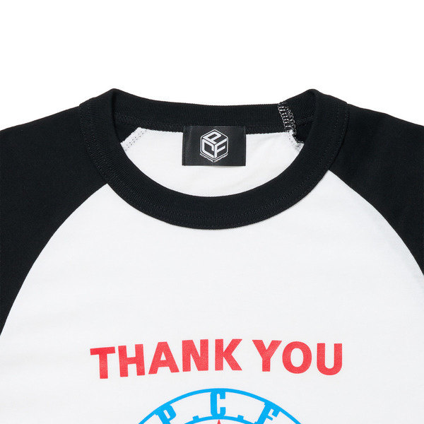 CLEANUP RAGLAN LS TEE 詳細画像 White 2