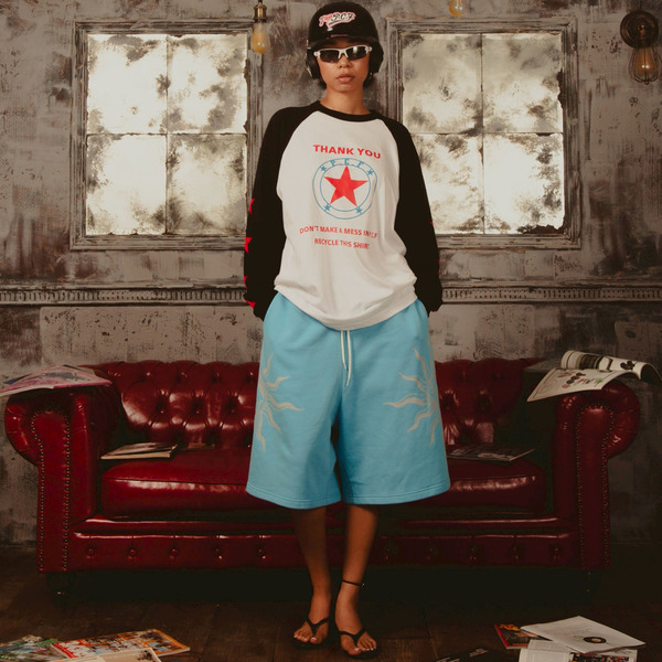 CLEANUP RAGLAN LS TEE 詳細画像 White 6