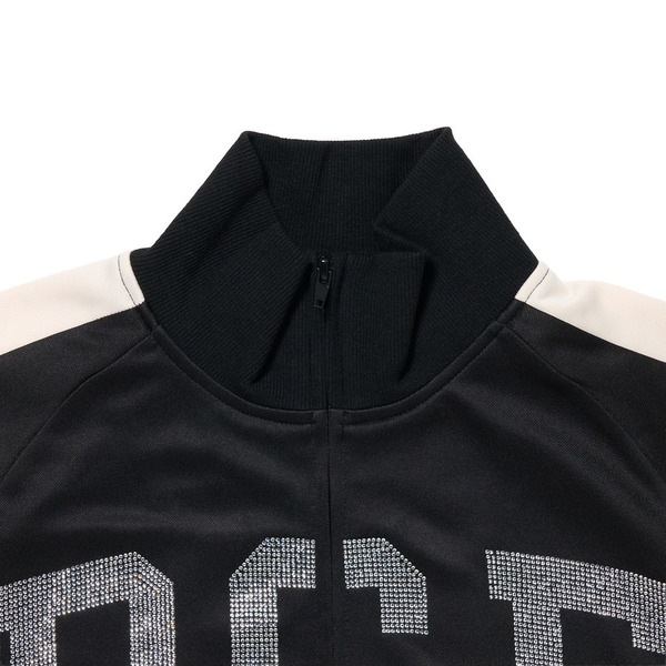 WMNS RHINESTONE TRACK JACKET 詳細画像 Black 2