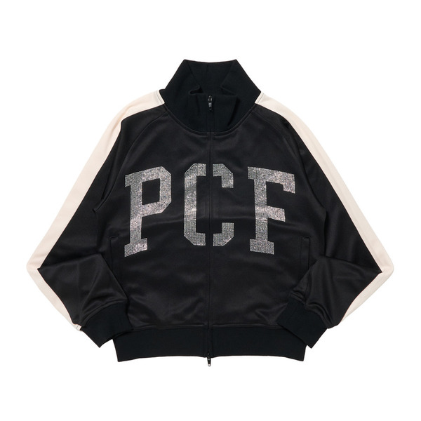 WMNS RHINESTONE TRACK JACKET 詳細画像 Black 1