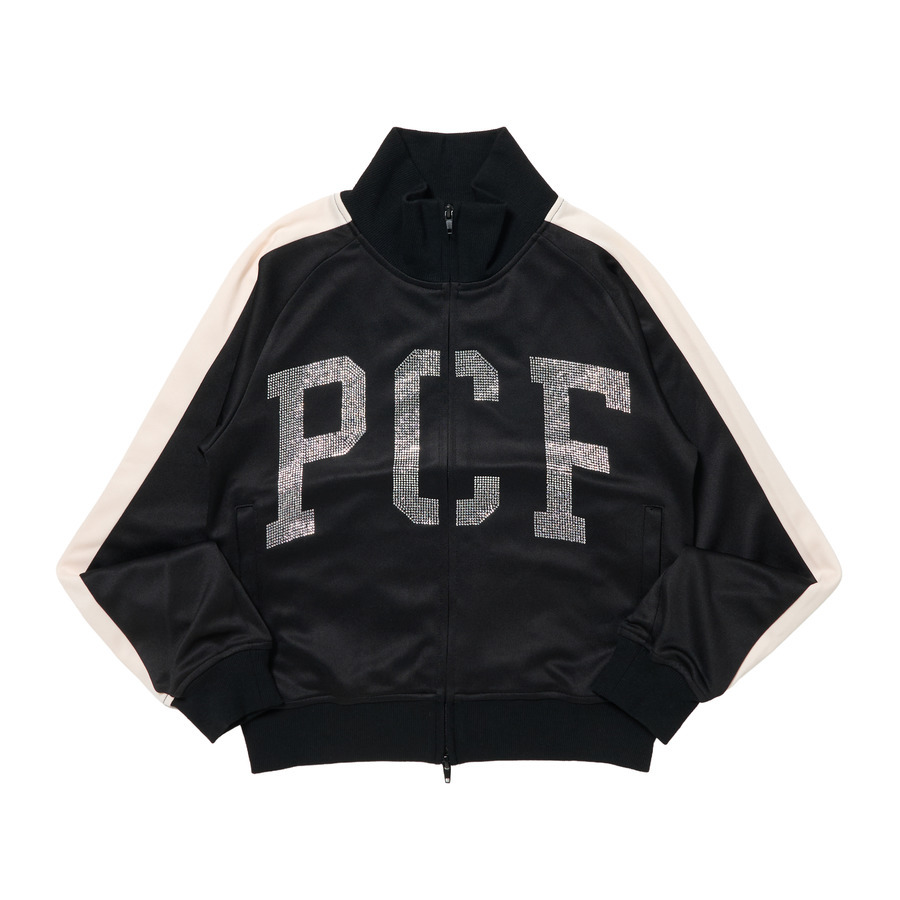 WMNS RHINESTONE TRACK JACKET | P.C.F APPAREL DEPARTMENT