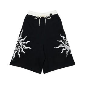 TRIBAL BAGGY SWEAT SHORTS