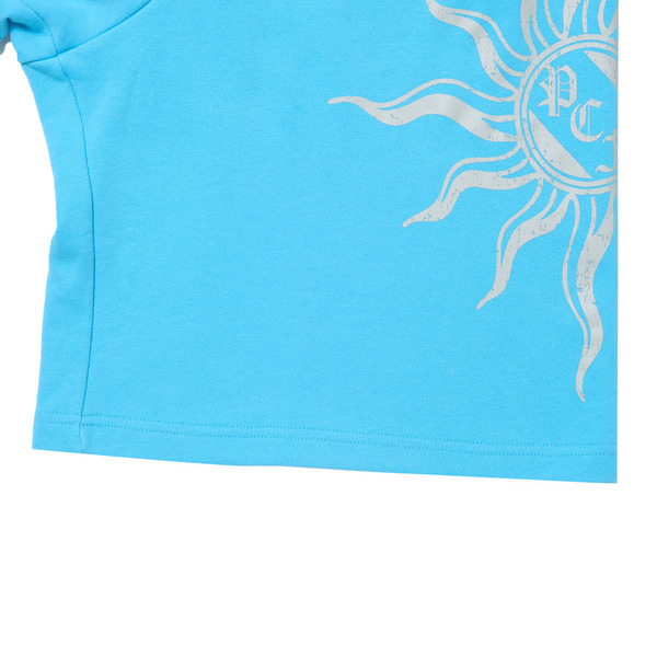 TRIBAL BAGGY SWEAT SHORTS 詳細画像 L.Blue 6