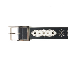 STUDDED LEATHER BELT 詳細画像