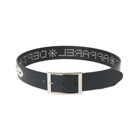 STUDDED LEATHER BELT