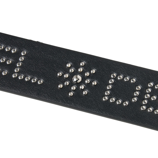 STUDDED LEATHER BELT 詳細画像 Black 5