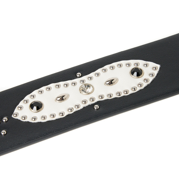 STUDDED LEATHER BELT 詳細画像 Black 6