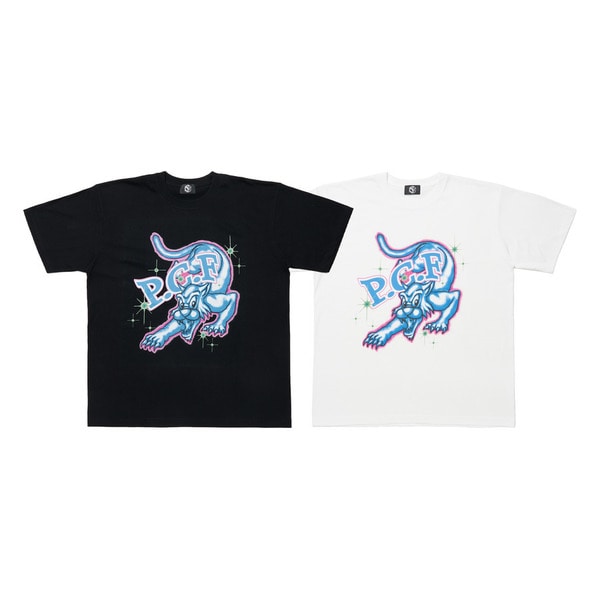 AIRBRUSHED PANTHER SS TEE 詳細画像 White 8