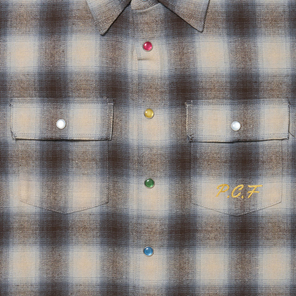 OMBRE CUT OFF SHIRTS 詳細画像 Blue 5