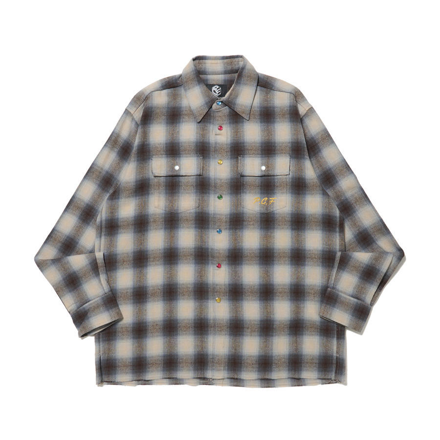 OMBRE CUT OFF SHIRTS | P.C.F APPAREL DEPARTMENT | VERTICAL