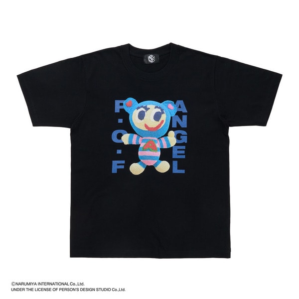ANGEL BLUE x P.C.F ナカムラくん PHOTO SS TEE 詳細画像 Black 1