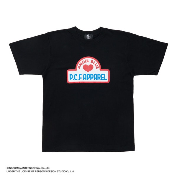 ANGEL BLUE x P.C.F ナカムラくん LOVERS SS TEE 詳細画像 Black 1
