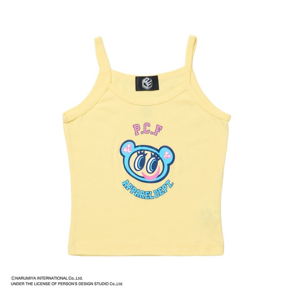 ANGEL BLUE x P.C.F WMNS ナカムラくん CAMISOLE 詳細画像 Yellow 1