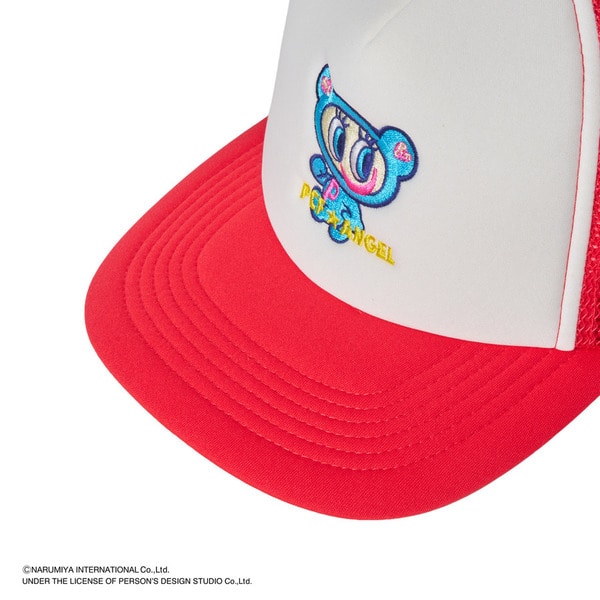 ANGEL BLUE x P.C.F ナカムラくん TRUCKER CAP 詳細画像 Black 10