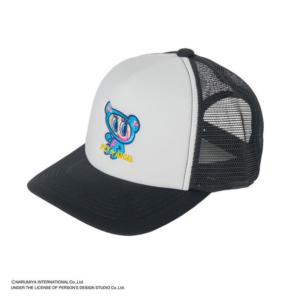 ANGEL BLUE x P.C.F ナカムラくん TRUCKER CAP 詳細画像 Black 1