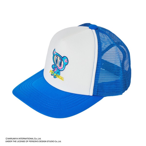 ANGEL BLUE x P.C.F ナカムラくん TRUCKER CAP 詳細画像 Blue 1