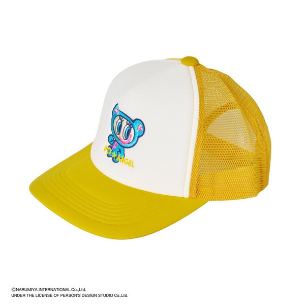 ANGEL BLUE x P.C.F ナカムラくん TRUCKER CAP 詳細画像 Yellow 1
