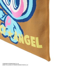ANGEL BLUE x P.C.F ナカムラくん JACQUARD KNIT TOTE BAG 詳細画像