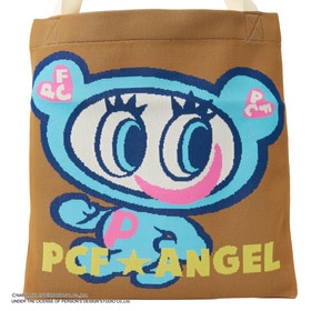 ANGEL BLUE x P.C.F ナカムラくん JACQUARD KNIT TOTE BAG 詳細画像