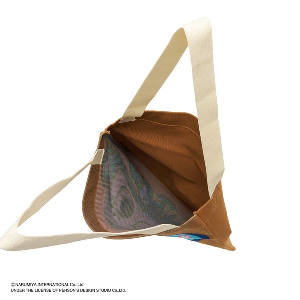 ANGEL BLUE x P.C.F ナカムラくん JACQUARD KNIT TOTE BAG 詳細画像 Brown 7