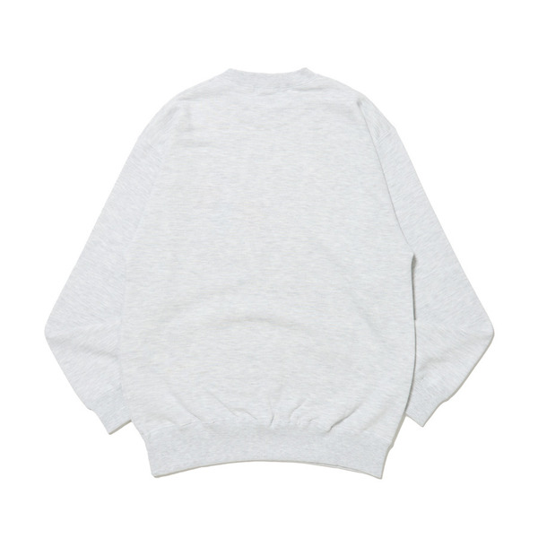 MATERIAL PATCH CREWNECK SWEATSHIRTS 詳細画像 Grey 1