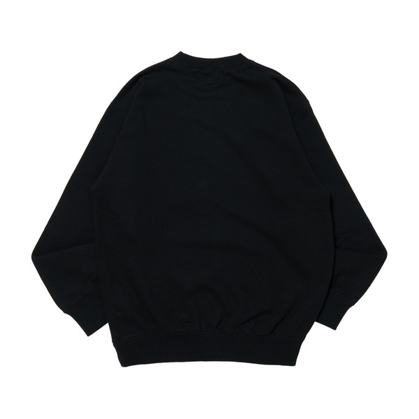 MATERIAL PATCH CREWNECK SWEATSHIRTS 詳細画像 Grey 5