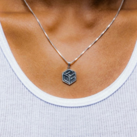 DICE LOGO NECKLACE 詳細画像