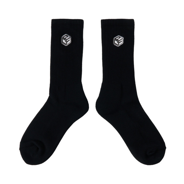 DICE LOGO SOCKS 詳細画像 Black 1