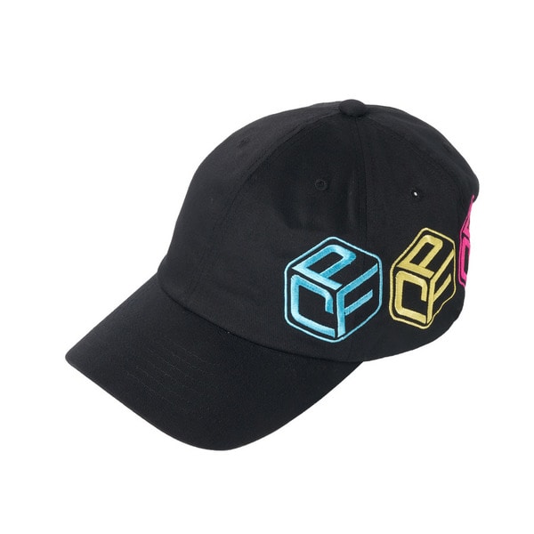 THREE DICE LOGO CAP 詳細画像 Black 1