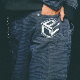 ZB DOUBLE KNEE PAINTER PANTS 詳細画像