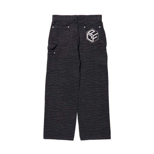ZB DOUBLE KNEE PAINTER PANTS 詳細画像 Black 1