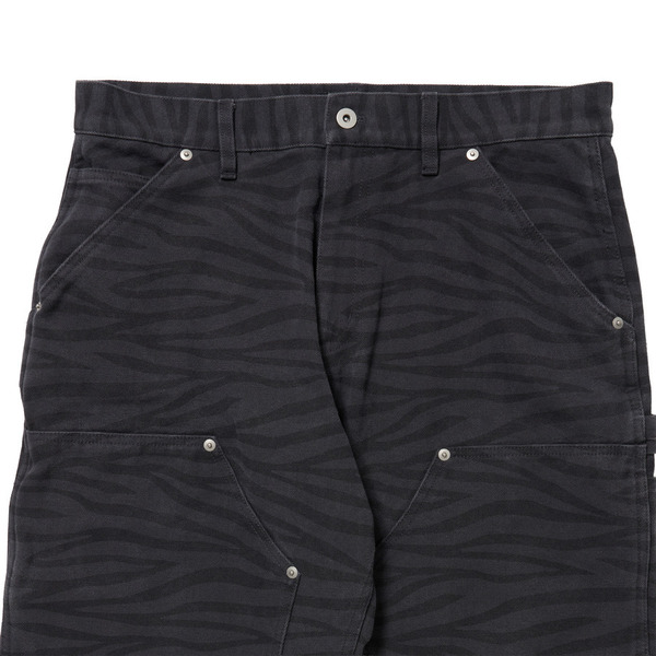 ZB DOUBLE KNEE PAINTER PANTS 詳細画像 Black 2