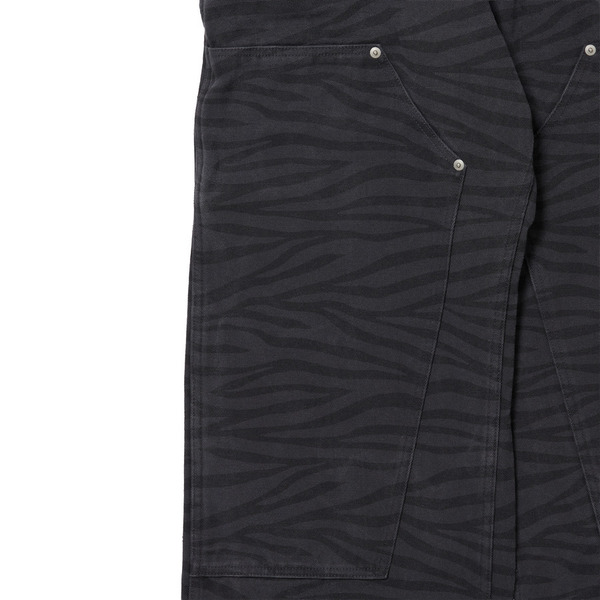 ZB DOUBLE KNEE PAINTER PANTS 詳細画像 Black 6