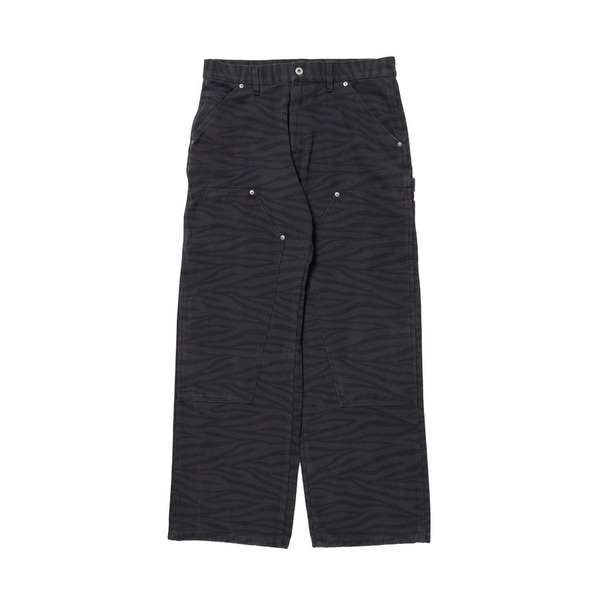 ZB DOUBLE KNEE PAINTER PANTS 詳細画像 Black 1