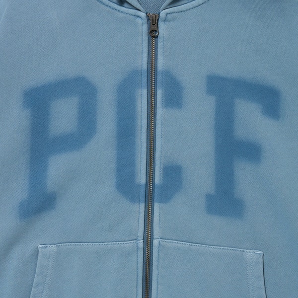 FADED FULL ZIP HOODIE 詳細画像 Blue 7