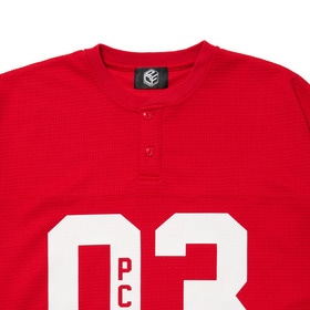 HENRY NECK WAFFLE LS TEE 詳細画像