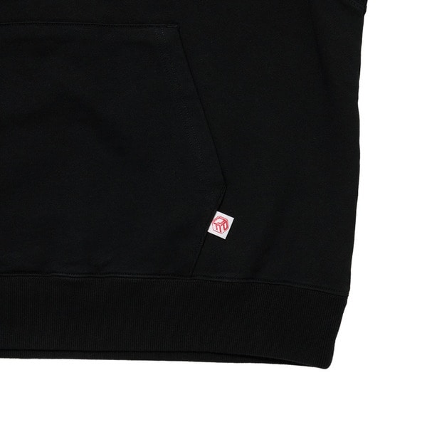 EMBROIDERED PATCH PULLOVER HOODIE 詳細画像 Black 3
