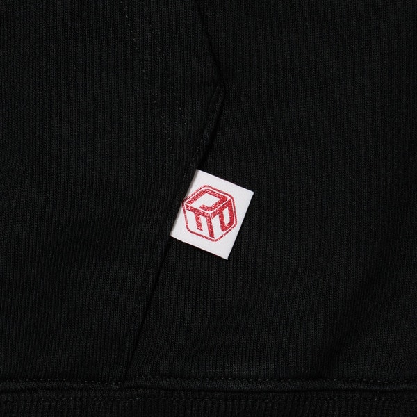EMBROIDERED PATCH PULLOVER HOODIE 詳細画像 Black 6