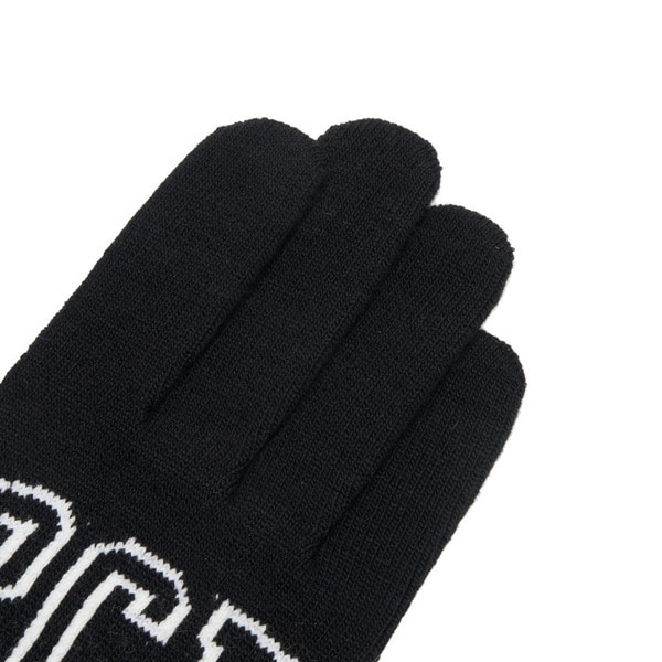 JACQUARD KNIT GLOVES 詳細画像 Black 2