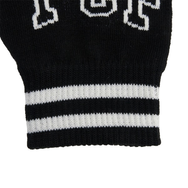 JACQUARD KNIT GLOVES 詳細画像 Black 3