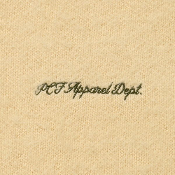 SHAGGY KNIT V-NECK LINE SWEATER 詳細画像 Beige 6