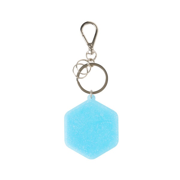 DICE LOGO KEY RING (GLITTER) 詳細画像 Green 1