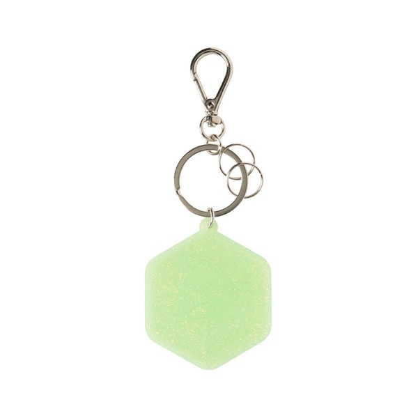 DICE LOGO KEY RING (GLITTER) 詳細画像 Green 3