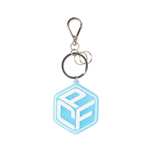 DICE LOGO KEY RING (GLITTER) 詳細画像 Blue 1