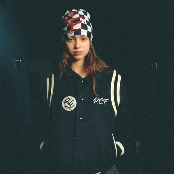 FLAG CHECK BEANIE 詳細画像 Black 11