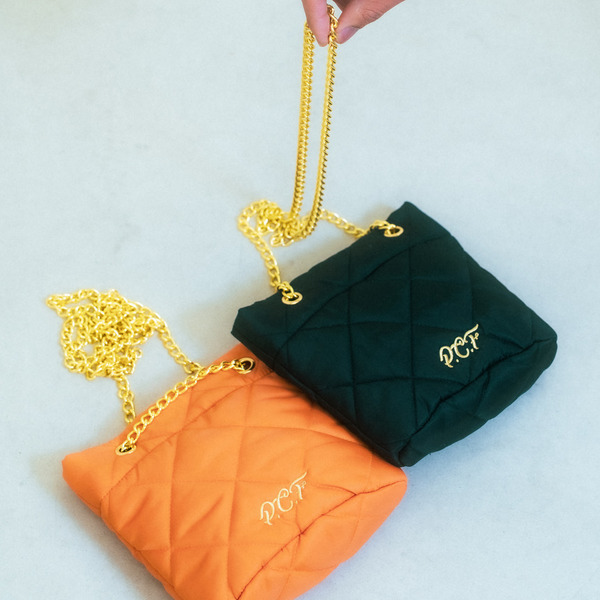 CHAIN HANDLE 2WAY POUCH 詳細画像 Black 12