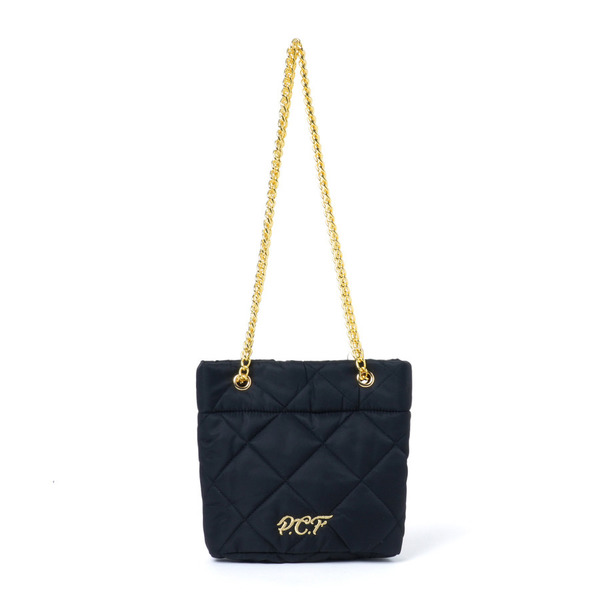 CHAIN HANDLE 2WAY POUCH 詳細画像 Black 1