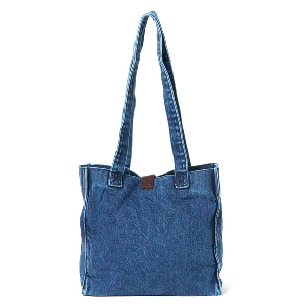 DENIM PATCH LOGO TOTE BAG 詳細画像 Indigo 2